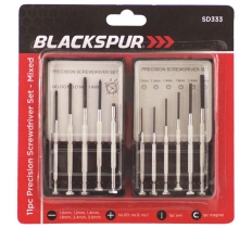 Blackspur 11Pc Precision Screwdriver Set