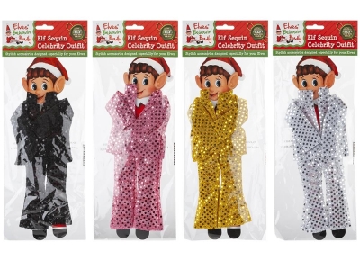 Elf Sequin Celebrity Dress Up Outfit