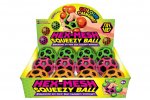 80MM SQUISHY SQUEEZY HEX BALLS (3 ASSORTED)