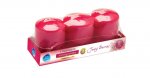 Set Of 3 Votive Candles - Wild Berries