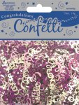 Mettalic Congratulations Confetti