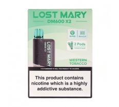 Elf Bar Lost Mary DM600 X2 Vape Western Tobacco