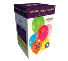 Disposable Helium Gas Cylinder Small ( 30 Balloons Approx )