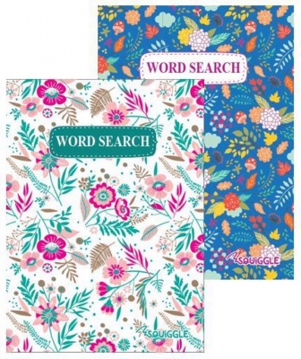 Floral Wordsearch A5 Size