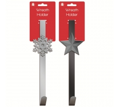 Christmas Metal Door Wreath Holder
