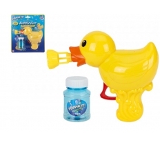 Duck Shaped Friction Bubble Gun 15 x 7cm