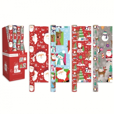 Christmas Cute Gift Wrapping Paper 7m