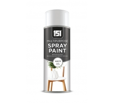 White Satin Spray Paint 400ml