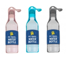 Pet travel bottle 2 Pack ( Assorted Colours )