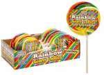 Rainbow Candy Swirl Lollipop 110g