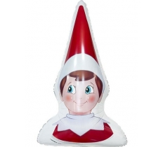 34" Elf On The Shelf Foil Balloon
