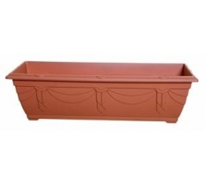 Whitefurze 90cm Venetian Window Box Terracotta