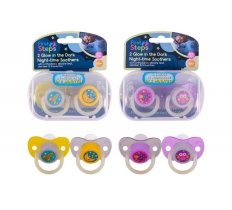 Night Time Soother & Steriliser Box 2 Pack