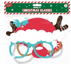 Christmas Glasses 4 Pack