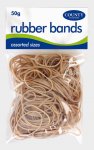 County Rubber Bands Natural 50G