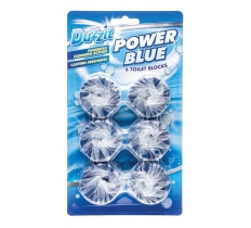 Power Blue Toilet Block 6 Pack