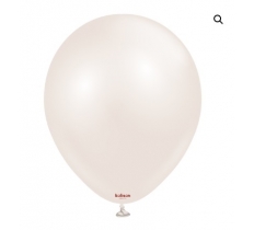 Kalisan 18" Aura Beige Cream Latex Balloon 25 Pack