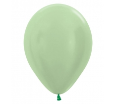Sempertex Satin Green 5" Latex Balloons 100 Pack