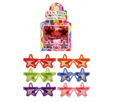 Children's Star Shaped Glasses x 24 ( Assorted )