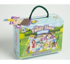 3D Family Home Puzzle