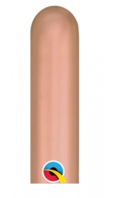 Qualatex 260Q Chrome Rose Gold Plain Latex 100 Pack