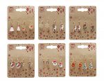 Christmas Dangly Earrings ( Assorted Designs )