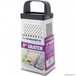8" 4 Sided Grater With Plastic Handle