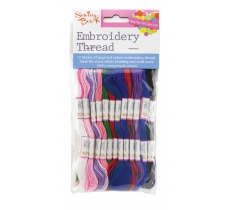 Embroidery Thread 12 Pack