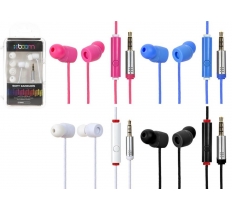 CLIP TOGETHER SOFT EAR BUDS WITH MIC