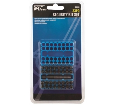 Blackspur 33 Pack Security Bit Set