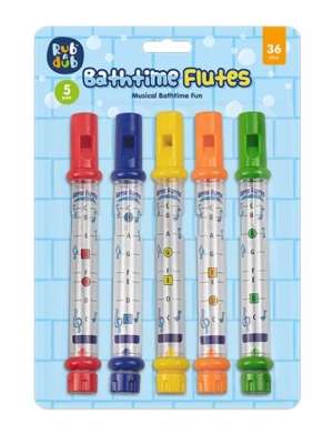 Bathtime Flutes 5 Pack