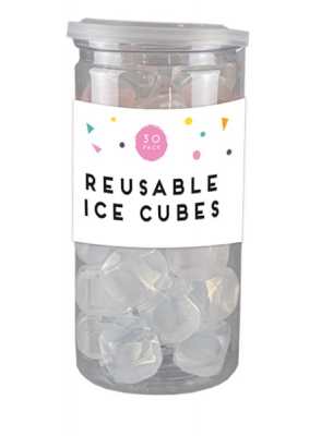 Summer Reusable Ice Cubes 30pk