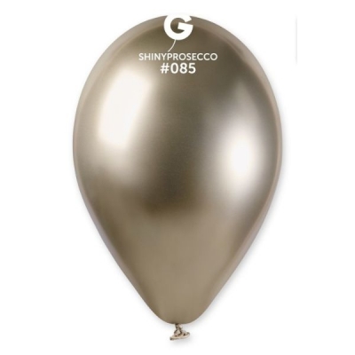 Gemar 13" Pack 50 Latex Balloons Shiny Prosecco #085