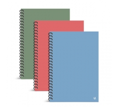 Spiral Notebook 20 X 28cm ( Assorted Colours )