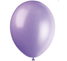 12" Premium Latex Balloons Lilac Lavender Pack Of 10