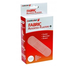 Fabric Plasters 100 Pack ( Assorted Sizes )