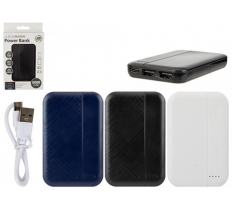 Juice Bank 5000MAH Power Bank with USB & Type C 3 Assorted