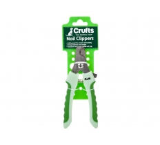 16CM CRUFTS SOFT GRIP NAIL CLIPPERS W/PLASTIC HANGING CD