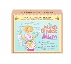 Fantail Shortbread 125G With Mum Postcard Gift Box