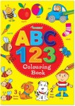 Abc & 123 Colouring Book