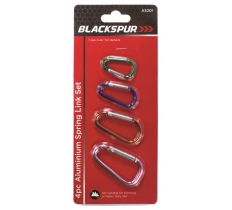 Blackspur 4 Pack Aluminium Spring Link Set