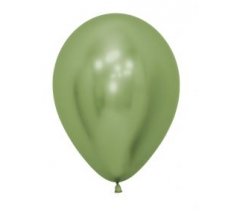 Sempertex 5" Reflex Lime Green Latex Balloons 50 Pack