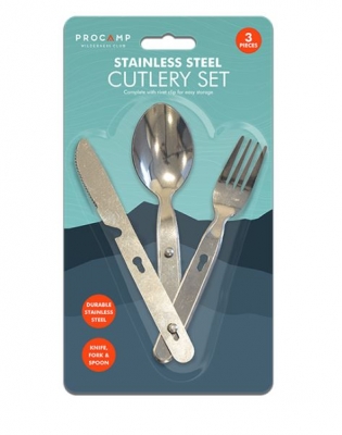 Stainless Steel Cutlery Set 3pc