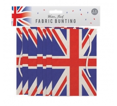 Union Jack Fabric Bunting 3.6m