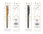 Crystal Glitter Pen Black Ink