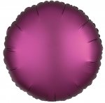 Amscan Metallic Fuchsia Circle Standard Foil Balloon