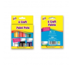 Tallon 6 Craft Paint Pots