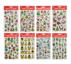 Cute Emboss Character Stickers