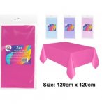 Colourful Table Cover 120cmx120cm 2PC