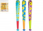 Inflatable Smiley Face Baseball Bat 42"